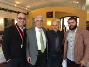 Daniel Torchia [left], Biagio Vinci [second from left] and Alfio Pasquarelli [second from right, with son Stefano] all share the same philosophy of great customer service.